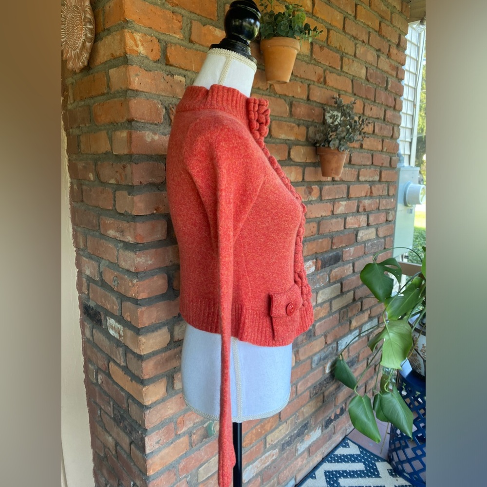 Moth Floating Sparkes Wool Snap Cardigan - Picture 3 of 6